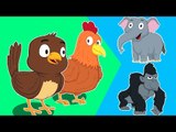 El sonido de los animales | los niños aprenden canciones en español | Animal Sounds Song