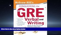 Choose Book McGraw-Hill s Conquering the New GRE Verbal and Writing