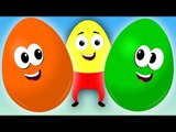 crazy eggs | surprise eggs | learn colors | nursery rhymes | the colors songs