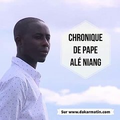 La chronique Pape Alé Niang du 21 septembre 2016
