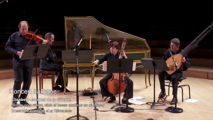 Elisabeth Jacquet de la Guerre : Sonate en ré mineur par l'Ensemble la Rêveuse