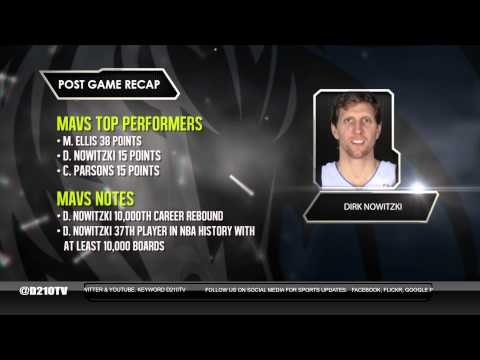 MONTA ELLIS POURS IN 38 POINTS IN MAVERICKS WIN OVER SPURS