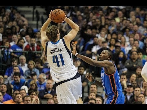 DIRK NOWITZKI SCORES 32 AS MAVERICKS BEAT OKC IN OVERTIME 128-119
