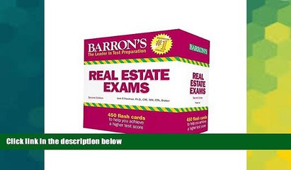 Big Deals  Barron s Real Estate Exam Flash Cards, 2nd Edition  Free Full Read Most Wanted