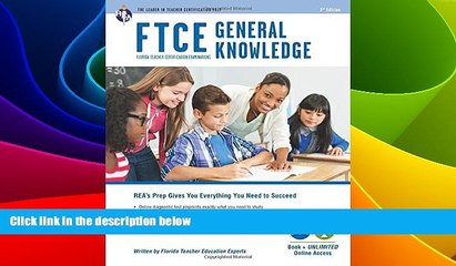 Big Deals  FTCE General Knowledge Book + Online (FTCE Teacher Certification Test Prep)  Free Full