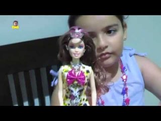 Barbie Goes To Party | Unbox Barbie Doll | Dress up Barbie Toy | The Issy Missy Show | Toys Unboxing