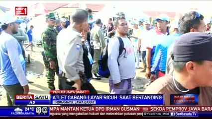 Dua Kontingen Olahraga Layar PON Ribut