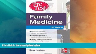 Big Deals  Family Medicine PreTest Self-Assessment And Review, Third Edition  Best Seller Books