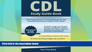 Big Deals  CDL Study Guide Book: Test Preparation   Training Manual for the Commercial Drivers