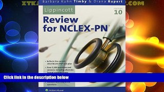 Big Deals  Lippincott s Review for NCLEX-PN (Lippincott s State Board Review for Nclex-Pn)  Best