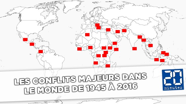 Journée internationale de la paix: Les conflits majeurs de 1945 à 2016