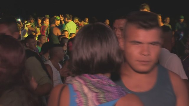 Como en un Woodstock, combatientes de las FARC celebran el fin del conflicto