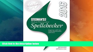 Big Deals  Stedman s Plus 2016 Medical/Pharmaceutical Spellchecker (Standard)  Best Seller Books