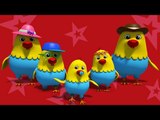 hen finger family | nursery rhymes farmees | 3d rhymes | kids songs