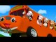 Wheels on the bus go round and round | 3D Nursery Rhymes | Baby Songs