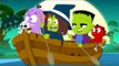 Row Row Row Your Boat | Scary Nursery Rhymes For Kids And Childrens