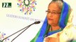 Prime Minister Sheikh Hasina urges international leaders to remain engaged to find a lasting solution to the refugee iss