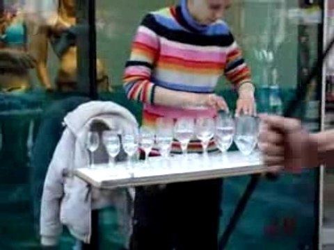 Mozart turkish march (marche turque) verres