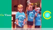TRY NOT TO LAUGH OR GRIN Watching This Funny Kids Fails Compilation 2016 - Co Vines✔