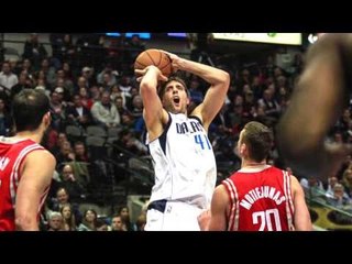NOWITZKI'S 38 POINTS NOT ENOUGH AS HOWARD AND PARSONS COMBINE FOR 47 IN ROCKETS WIN OVER THE MAVS