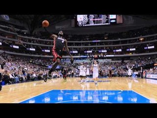 LEBRON JAMES SCORES SEASON HIGH 42 POINTS IN HEAT WIN vs MAVS