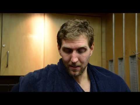 DALLAS MAVERICKS: DIRK NOWITZKI POSTGAME COMMENTS vs TORONTO RAPTORS