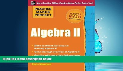 Choose Book Practice Makes Perfect Algebra II