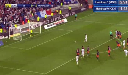 Nabil Fekir Goal HD Olympique Lyon 1-1 Montpellier 21.09.2016 HD