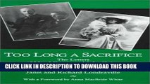 [PDF] Too Long a Sacrifice: The Letters of Maud Gonne and John Quinn Popular Online