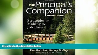 Big Deals  The Principal s Companion: Strategies for Making the Job Easier  Free Full Read Best