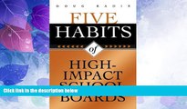 Big Deals  Five Habits of High-Impact School Boards  Free Full Read Best Seller