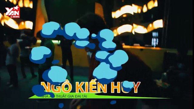 Ngô Kiến Huy trình diễn ảo thuật cho khán giả Yan News