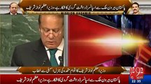 PM Nawaz Sharif's sheds light on Kashmir issue in UN - Video