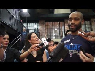 Vince Carter Excited About Getting Back Into The Playoffs