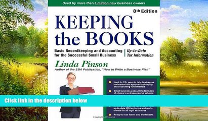 Free [PDF] Downlaod  Keeping the Books: Basic Recordkeeping and Accounting for Small Business