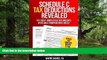 READ book  Schedule C Tax Deductions Revealed: The Plain English Guide to 101 Self-Employed Tax