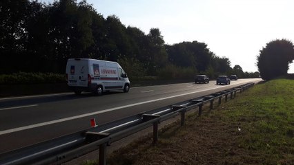 2016.09.21 CIRCULATION RN25 BOUSVAL POLLUTION TRAFIC ROUTIER N2