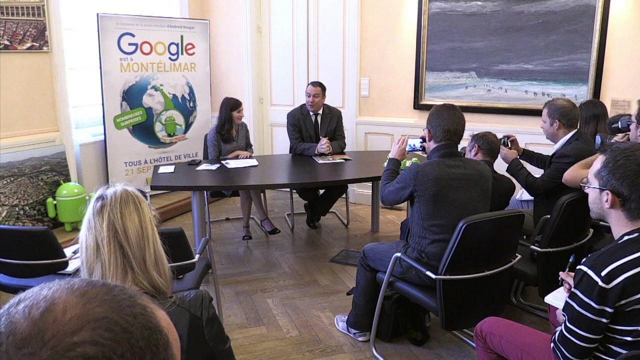 Google gifts Bugdroid statue to French 'nougat' city