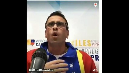 Capriles propuso “Toma de Venezuela” en caso de que el CNE no de respuesta
