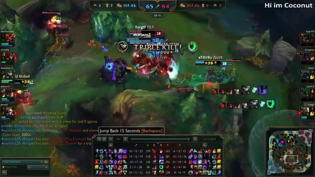 LoL Best Moments #43 Faker vs All (League of Legends)