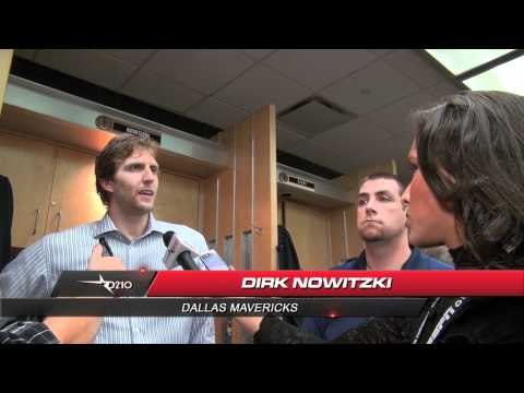 Dirk Nowitzki Talks About Competing In Mavs Win Over Wizards 03.13.12