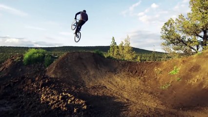 Raw Slopestyle MTB Session from Carson Storch on Homemade Track | Sound of Shred