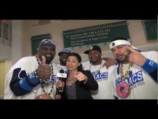 D210's Adrienne Riley Up Close With Mavs Maniaacs