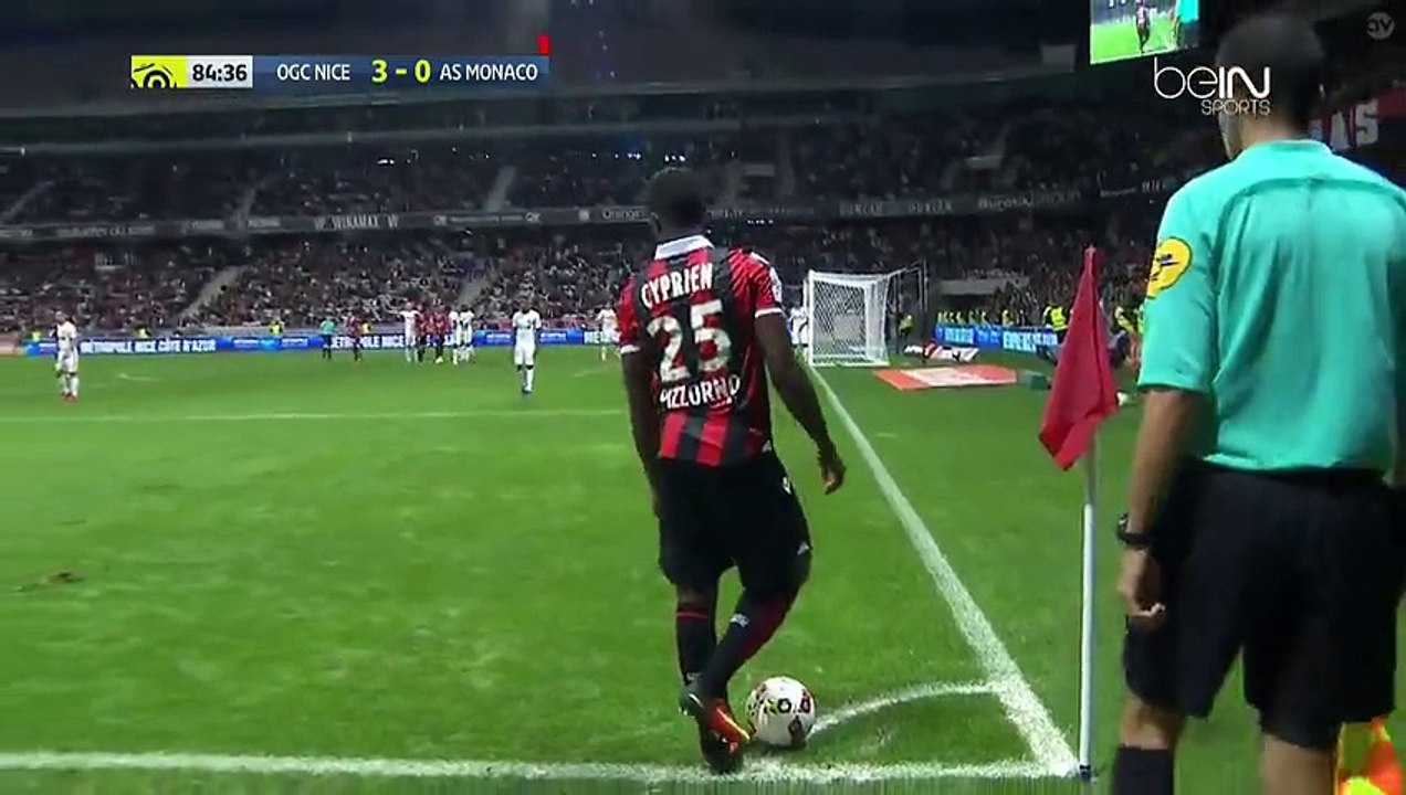 4-0 Alassane Plea Goal HD - OGC Nice 4-0 AS Monaco 21.09.2016 HD