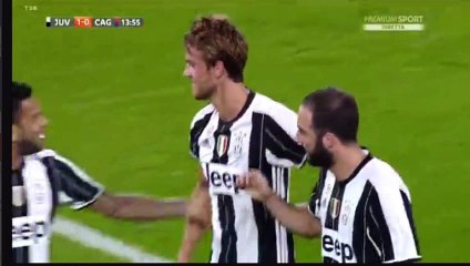 Daniele Rugani GOAL - Juventus	1-0	Cagliari 21.09.2016