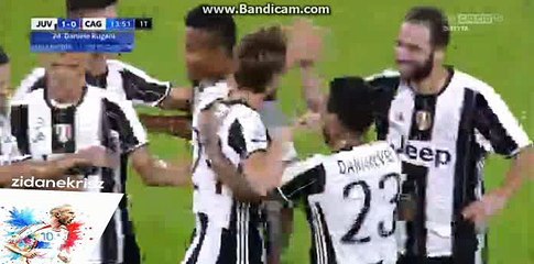Daniele Rugani Brilliant Goal HD - Juventus 1-0 Cagliari Calcio - Serie A - 21/09/2016