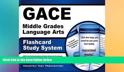 Big Deals  GACE Middle Grades Language Arts Flashcard Study System: GACE Test Practice Questions