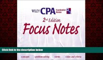 Free [PDF] Downlaod  Wiley CPA Examination Review Focus Notes, 4 Volume Set, 2nd Edition  FREE