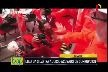Brasil: Lula da Silva irá a juicio acusado de corrupción