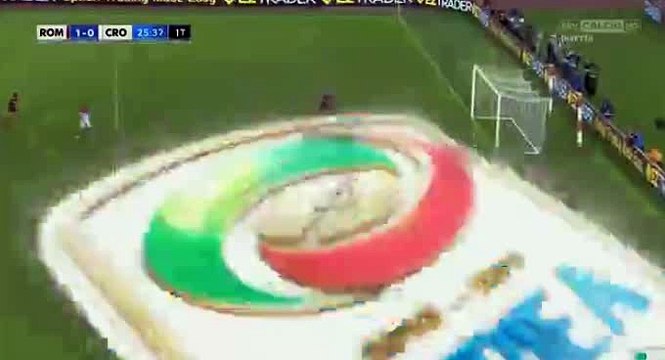 Stephan El Shaarawy Goal - AS Roma	1-0	Crotone 21.09.2016